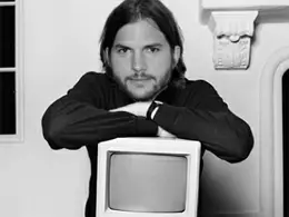 Ashton Kutcher as Steve Jobs