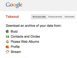 Google Takeout