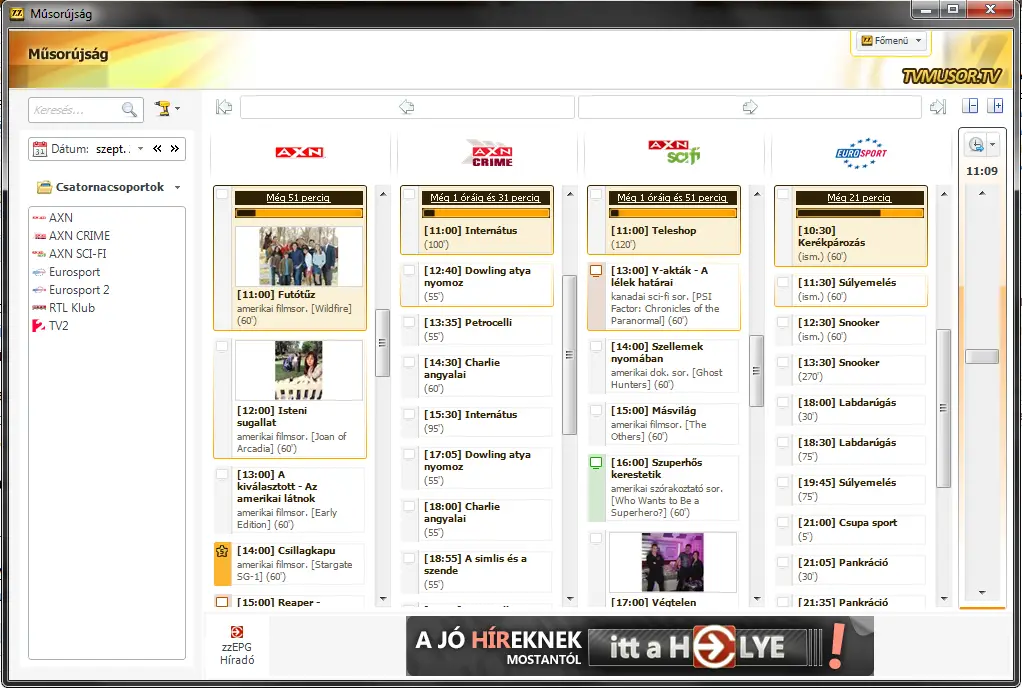 zzEPG műsorújság