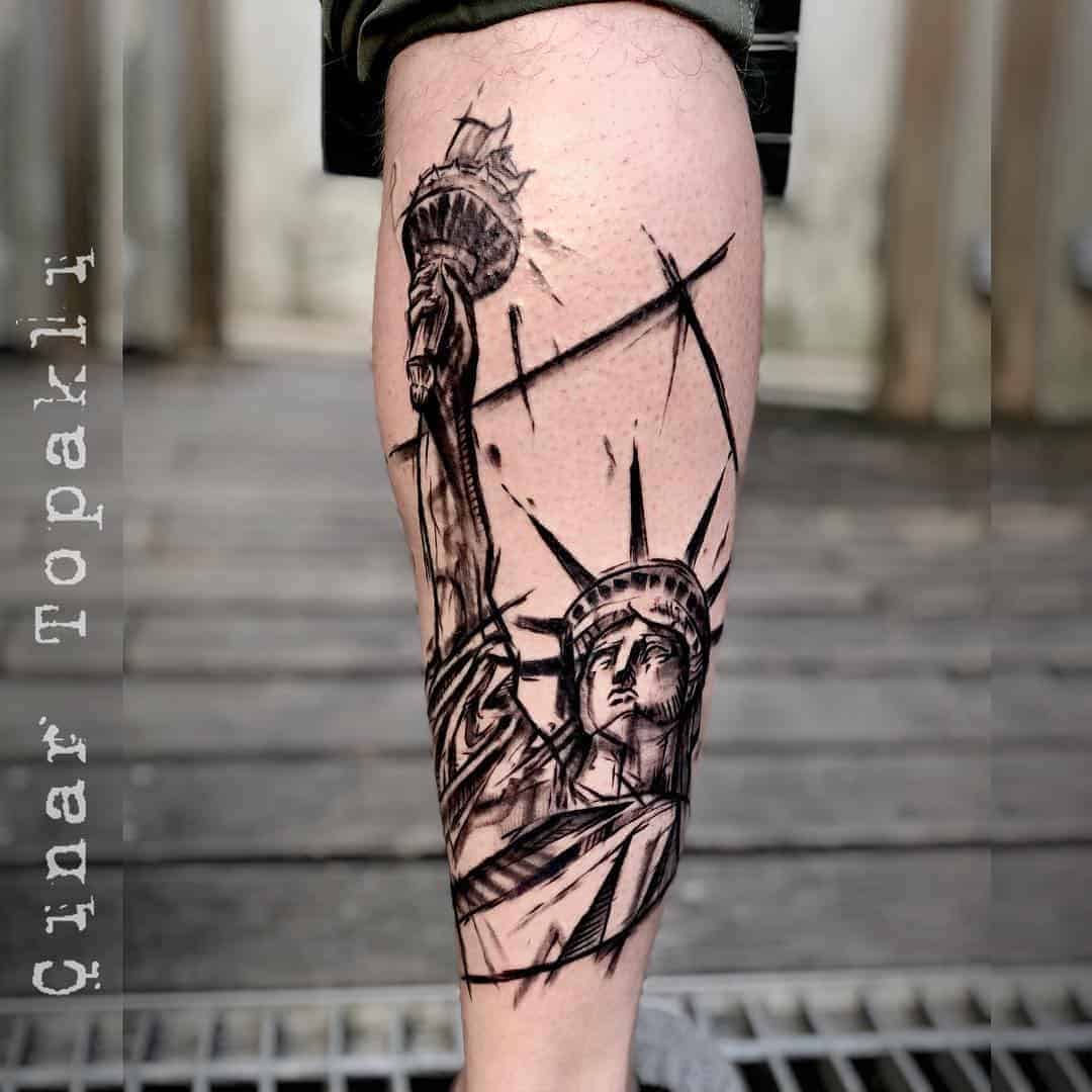 Szabadság-szobor Tetoválás (9)
