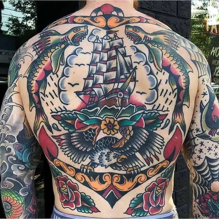 hajós tetoválás