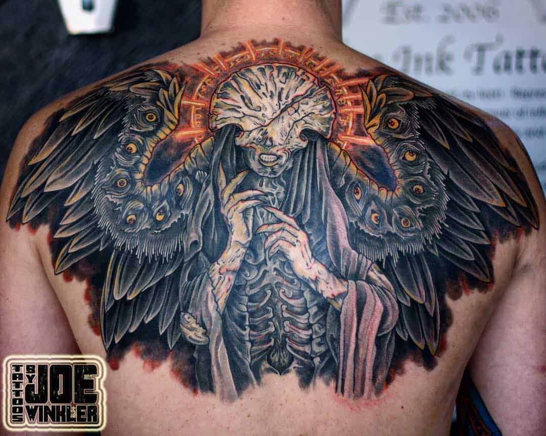 Halál Angyala Tetoválás