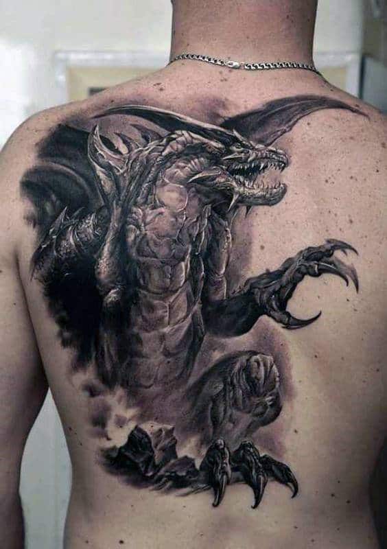 dragon tetoválás
