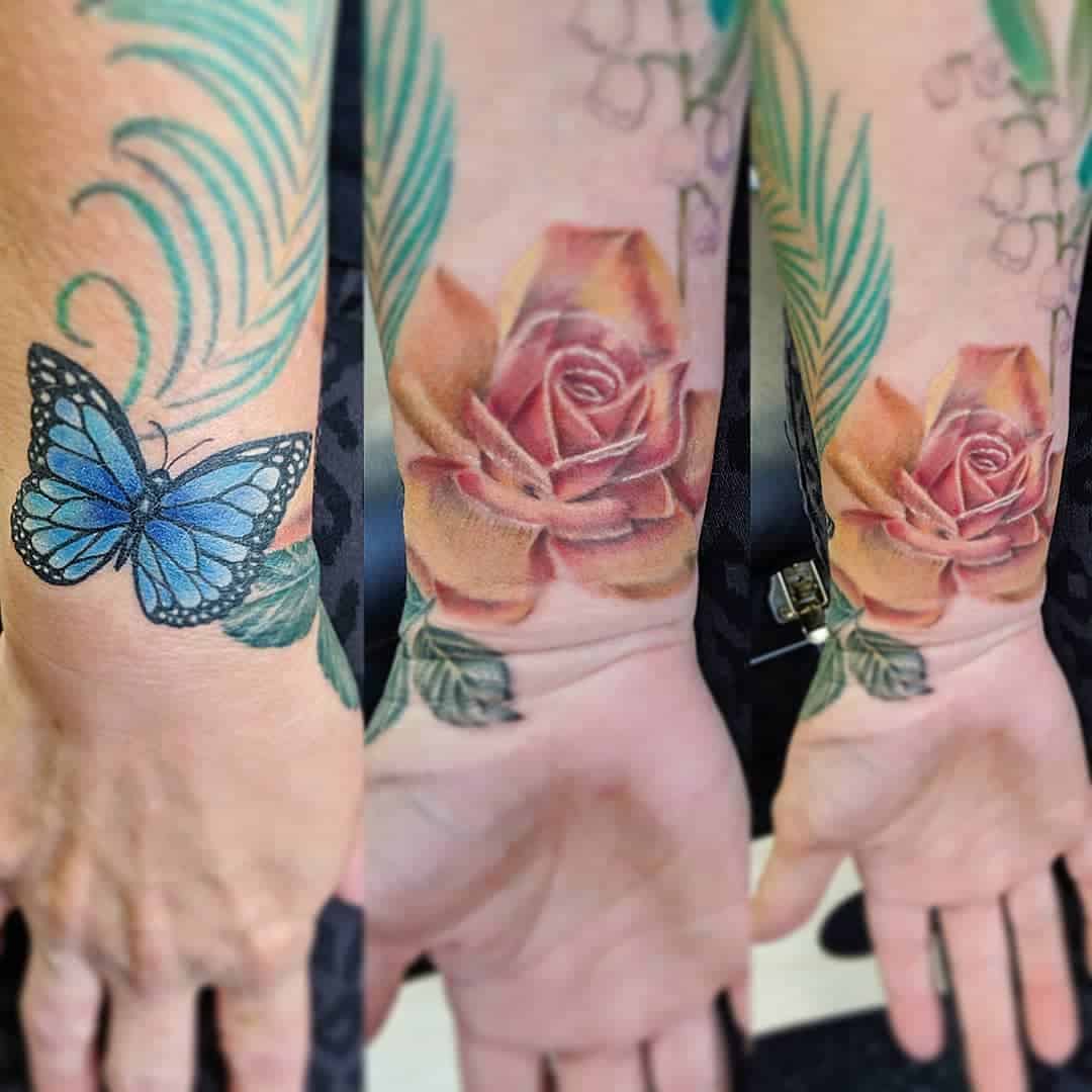 alkar tetoválás rózsa