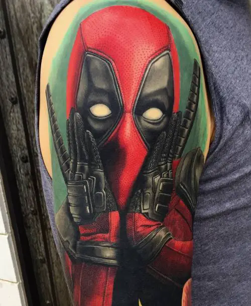 Deadpool tetoválás