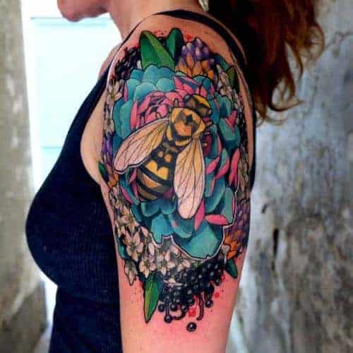 méh tetoválás
