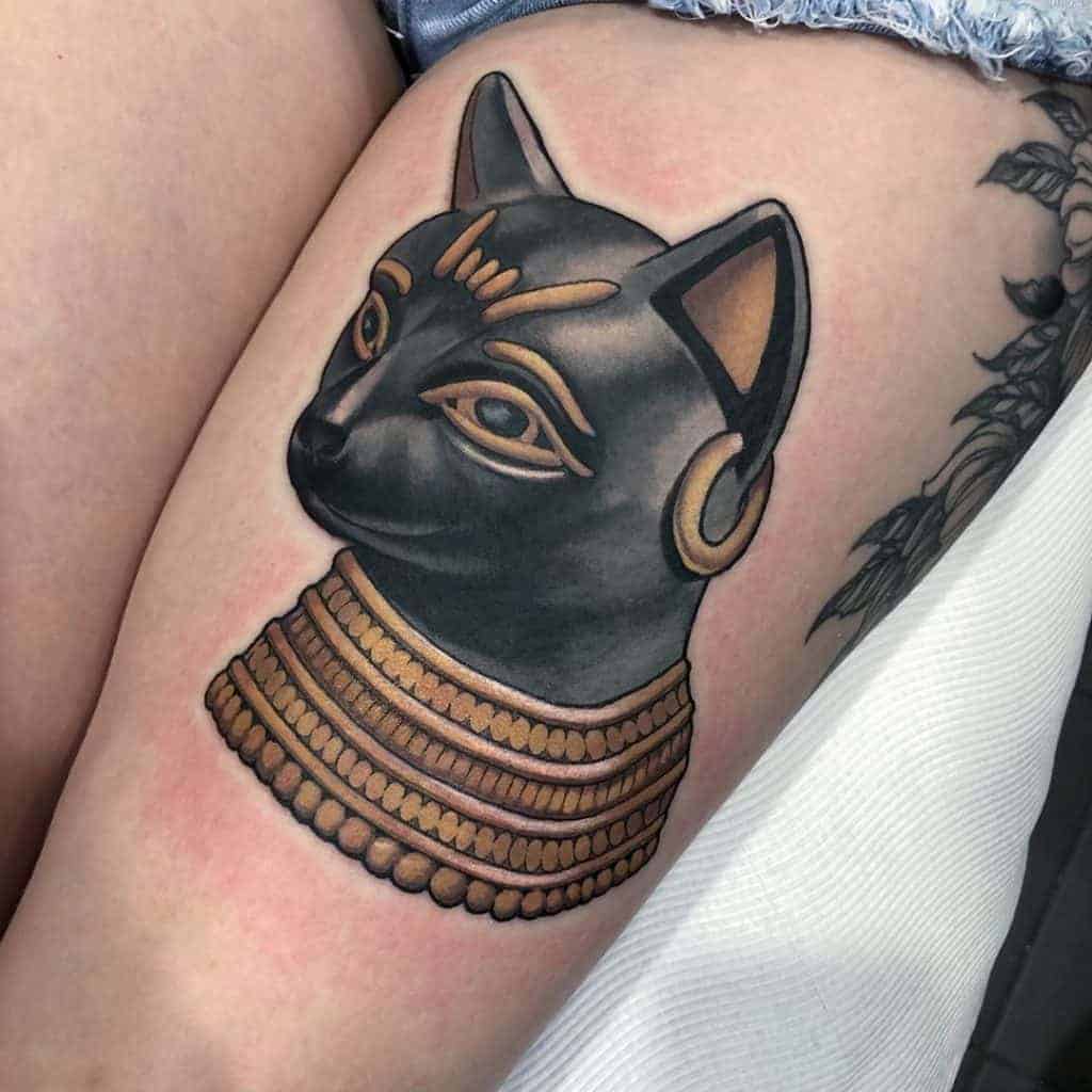 Egyiptomi macska tetoválás