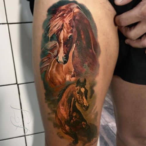 lovas tetoválás