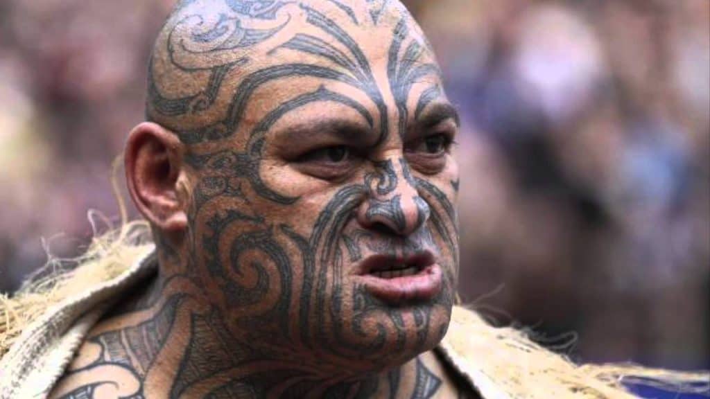Maori férfi