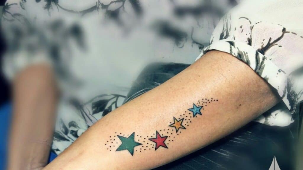 csillag tetoválás minták