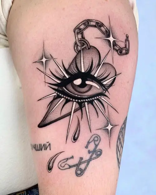csillag tattoo